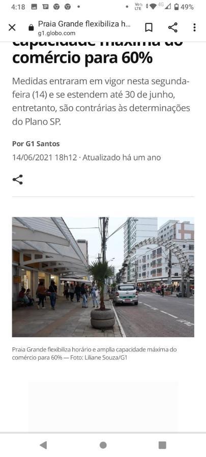 Apartamento Boqueirao Praia Grande 외부 사진